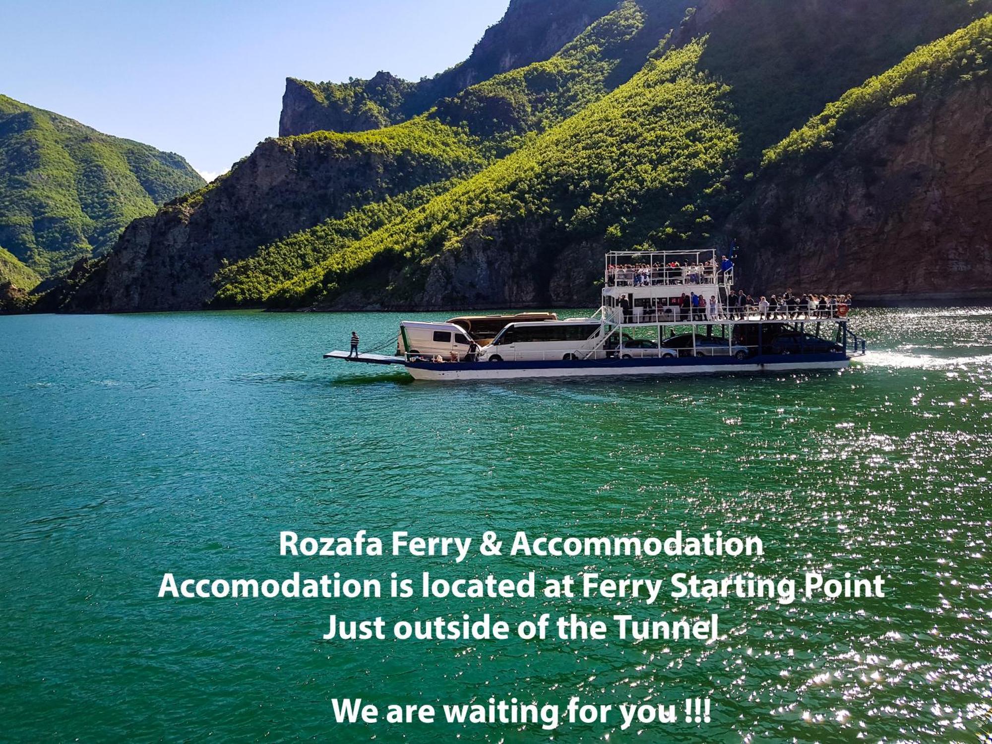 Rozafa Ferry & Accommodation Koman 외부 사진